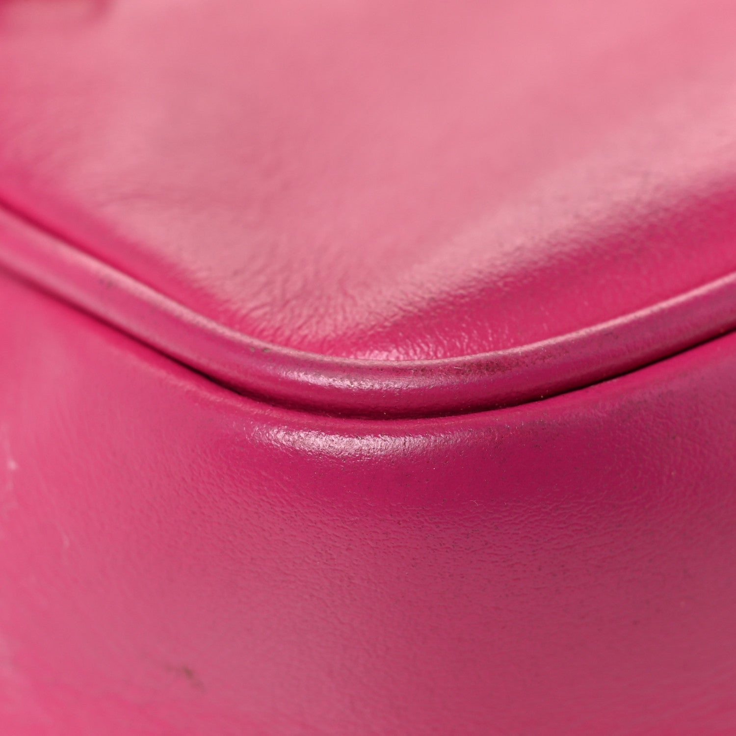 Saint Laurent Calfskin Matelasse Monogram Lou Belt Bag Bright Pink 18 of 24