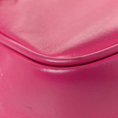 Saint Laurent Calfskin Matelasse Monogram Lou Belt Bag Bright Pink 18 of 24