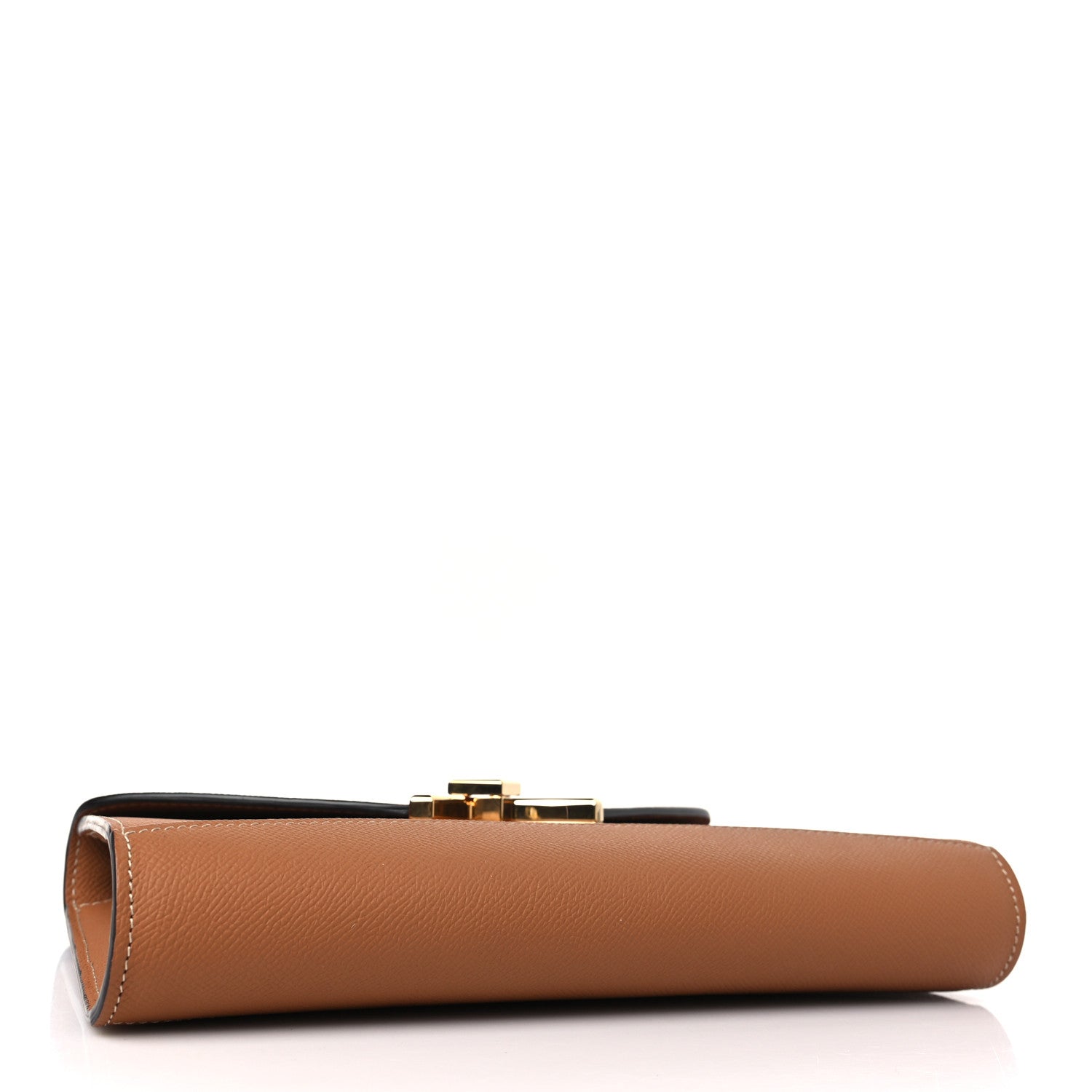 Moynat Carat Calfskin Gabrielle Clutch Cannelle 4 of 9