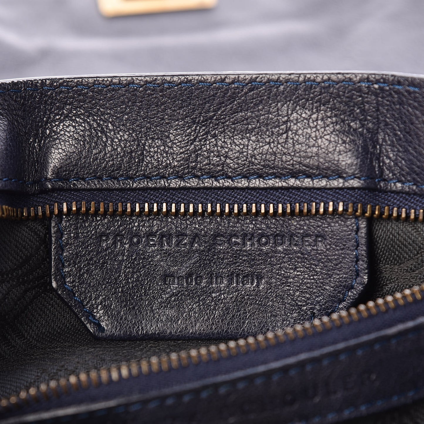 Lambskin Medium PS1 Satchel Midnight