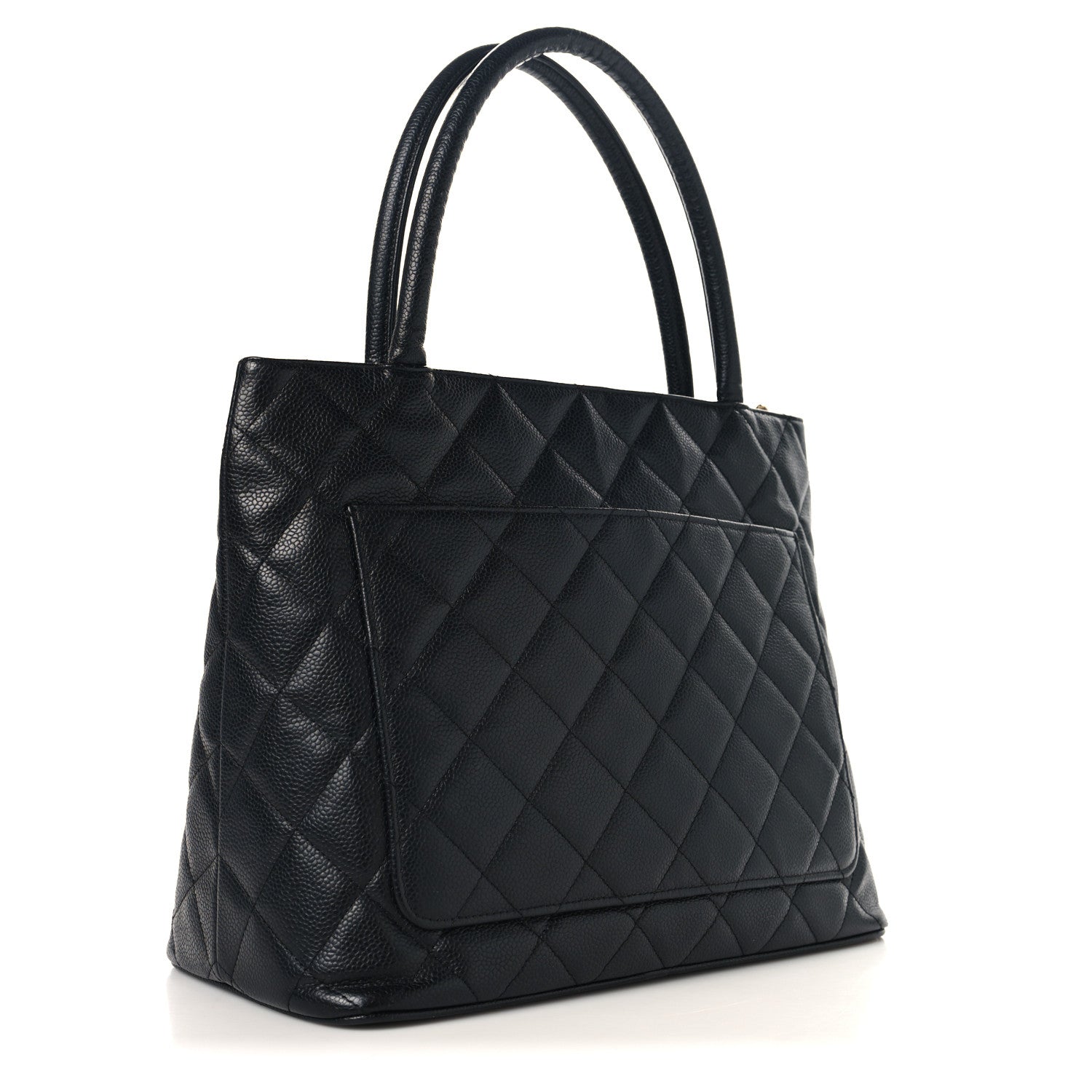 Chanel Caviar Quilted Medallion Tote Black 2 of 9