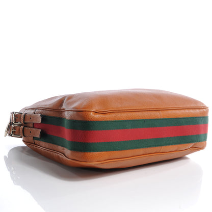 Gucci Leather Heritage Medium Shoulder Bag Light Tobacco 4 of 8