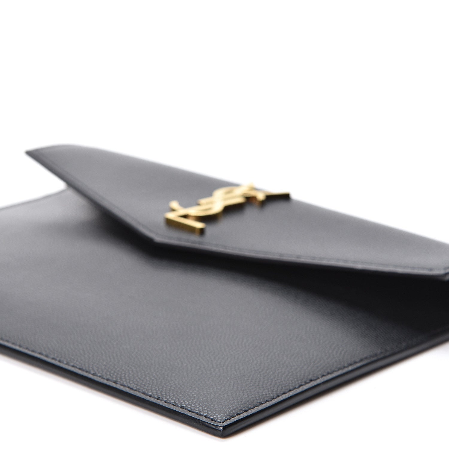 Saint Laurent Grain De Poudre Uptown Baby Pouch Black 8 of 9