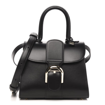Delvaux Box Calfskin Mini Brillant Satchel Black 1 of 9