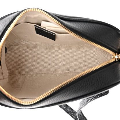 Gucci Pebbled Calfskin Small Soho Disco Bag Black 5 of 10