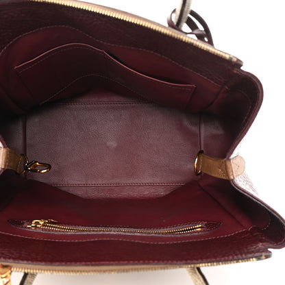 Louis Vuitton Ostrich Lizard Majestueux Tote MM Bordeaux 5 of 13