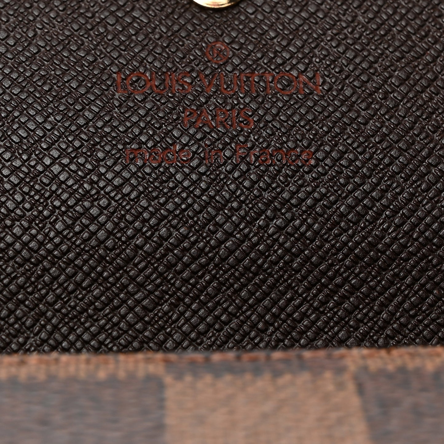 Damier Ebene Porte Tresor International Wallet