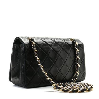 Chanel Lambskin Quilted Mini Flap Black 3 of 11