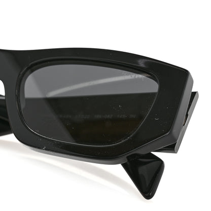 Prada Acetate Pillow Sunglasses SPR A01 Black 8 of 9