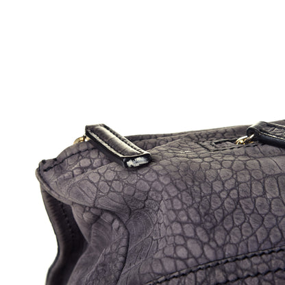 Givenchy Nubuck Crocodile Embossed Medium Pandora Grey 11 of 11