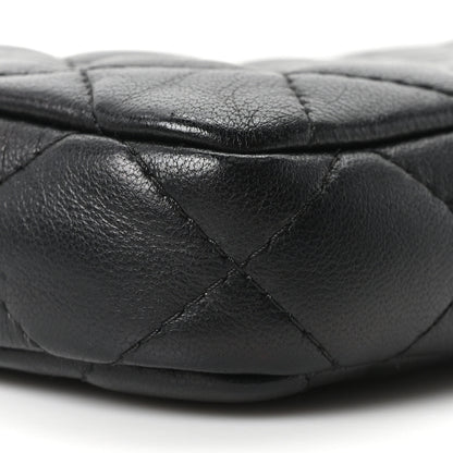 Chanel Lambskin Quilted Small Clutch With Chain Black 9 of 10