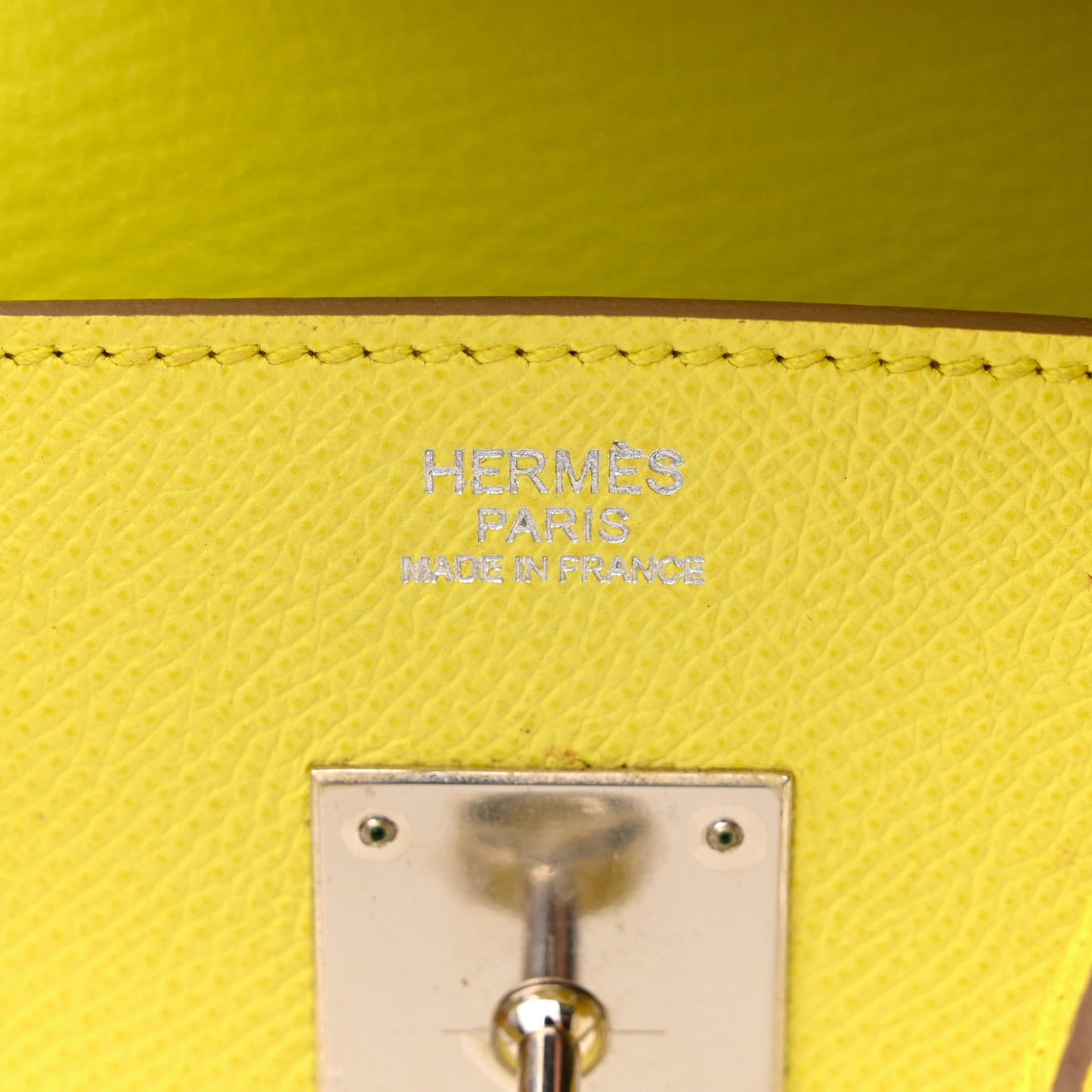 Epsom BIRKIN 30 Lime