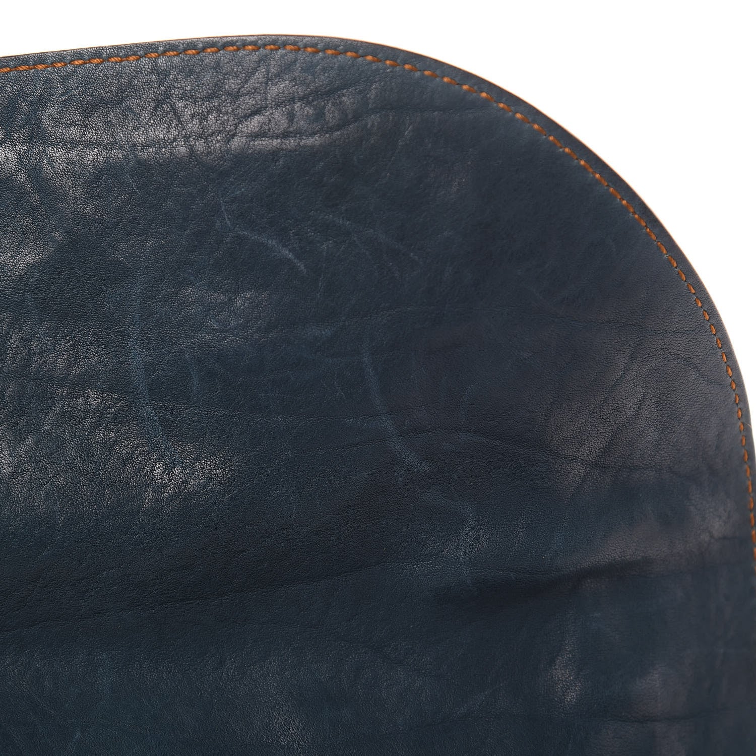 Christian Dior Calfskin Gaucho Saddle Bag Blue 12 of 15