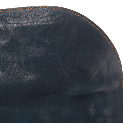 Christian Dior Calfskin Gaucho Saddle Bag Blue 12 of 15