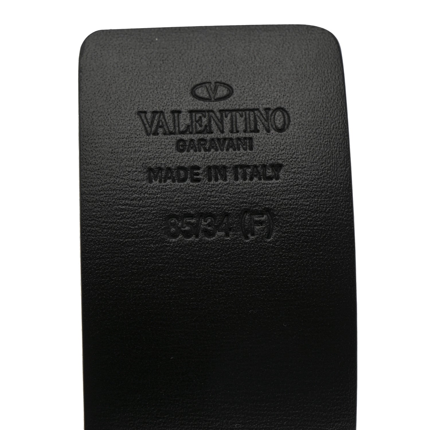 Valentino Garavani Glossy Calfskin VLogo Reversible 40mm Belt 85 34 Smokey Beige Black 3 of 6