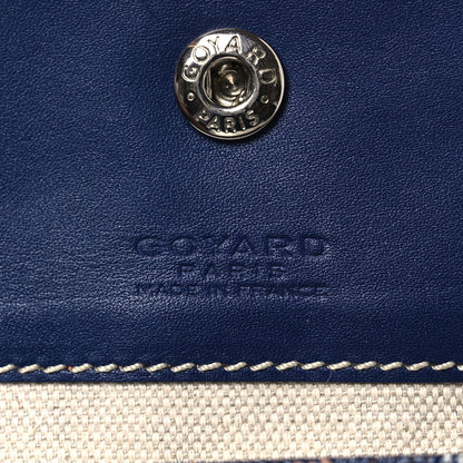 Goyard Goyardine Pouch Navy 6 of 10