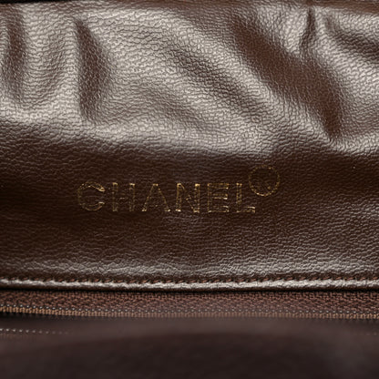 Chanel Caviar Quilted CC Backpack Brown 6 of 14