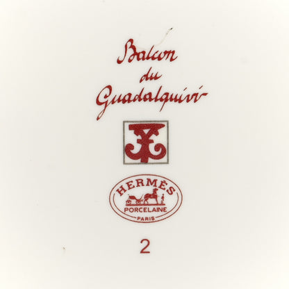 Hermes Porcelain Balcon du Guadalquivir Small Dish N°3 5 of 8