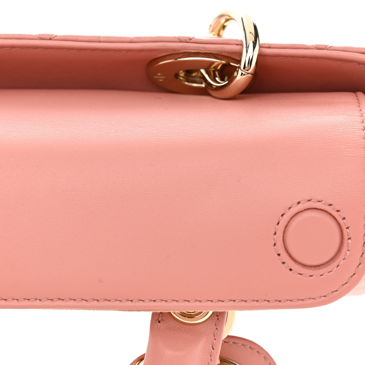 Christian Dior Lambskin Cannage Small Lady D-Joy Light Pink 11 of 12