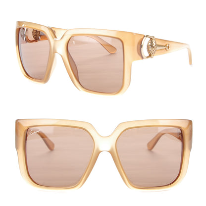 Gucci Square Frame Horsebit Sunglasses 3713/S Beige 1 of 5