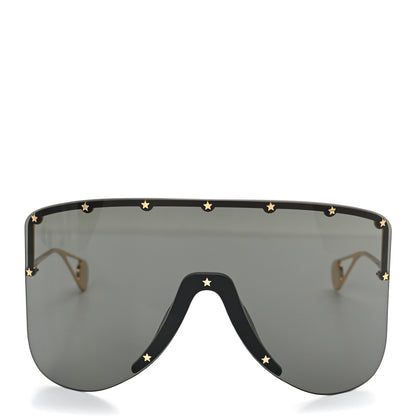 Gucci Acetate Oversized Aviator Star Sunglasses GG0541S Black 2 of 8