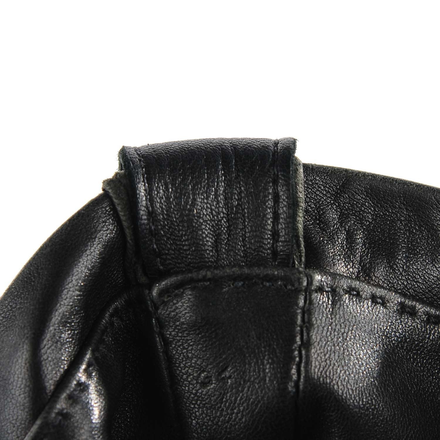 Hermes Lambskin Toudou Perfore Crossbody Black 5 of 13