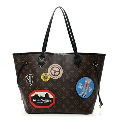 Louis Vuitton Monogram My LV World Tour Neverfull MM 2 of 31