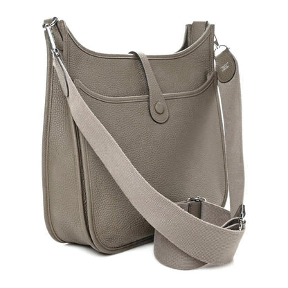Hermes Taurillon Clemence Evelyne III PM Gris Asphalte 2 of 9