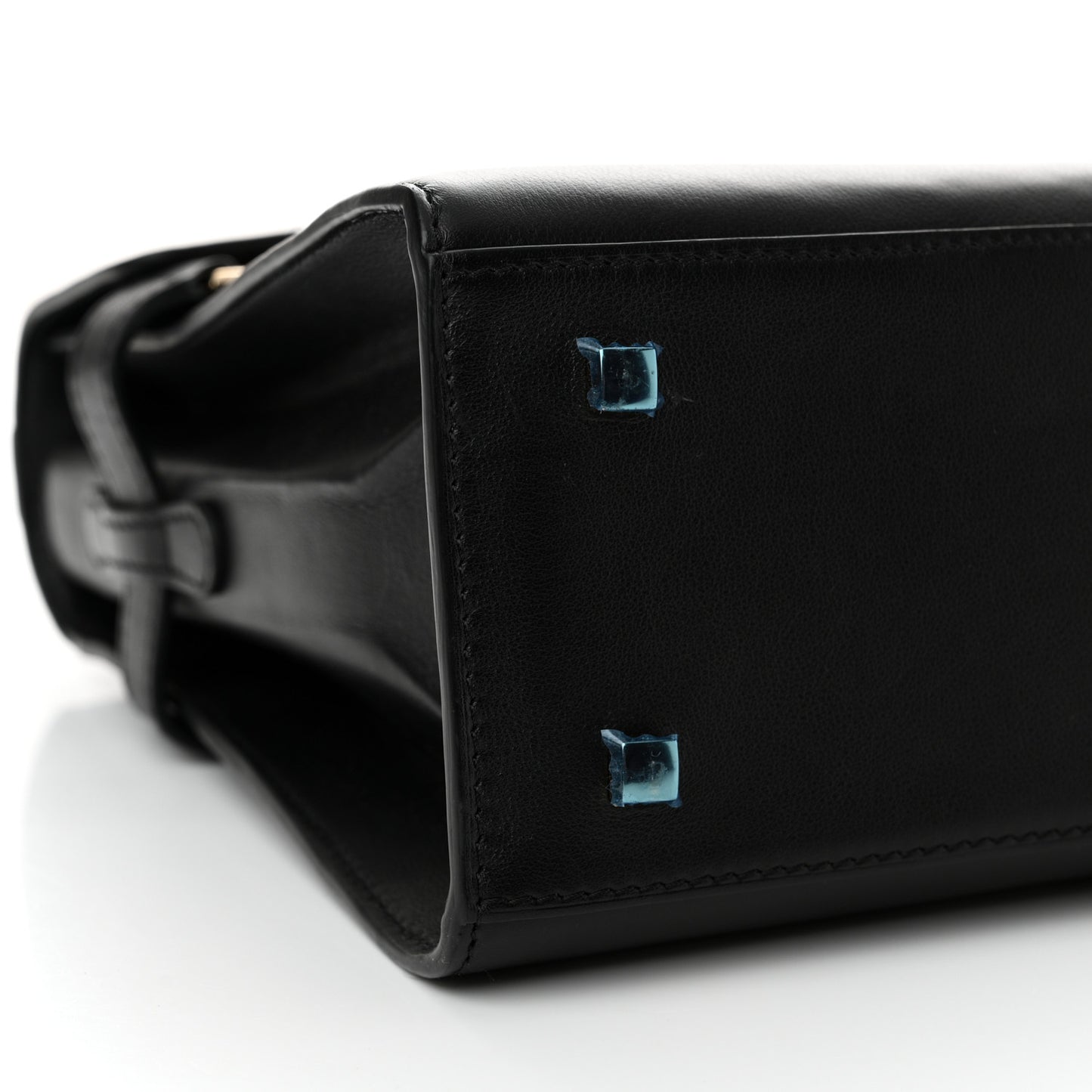 Calfskin MM Tempete Satchel Black