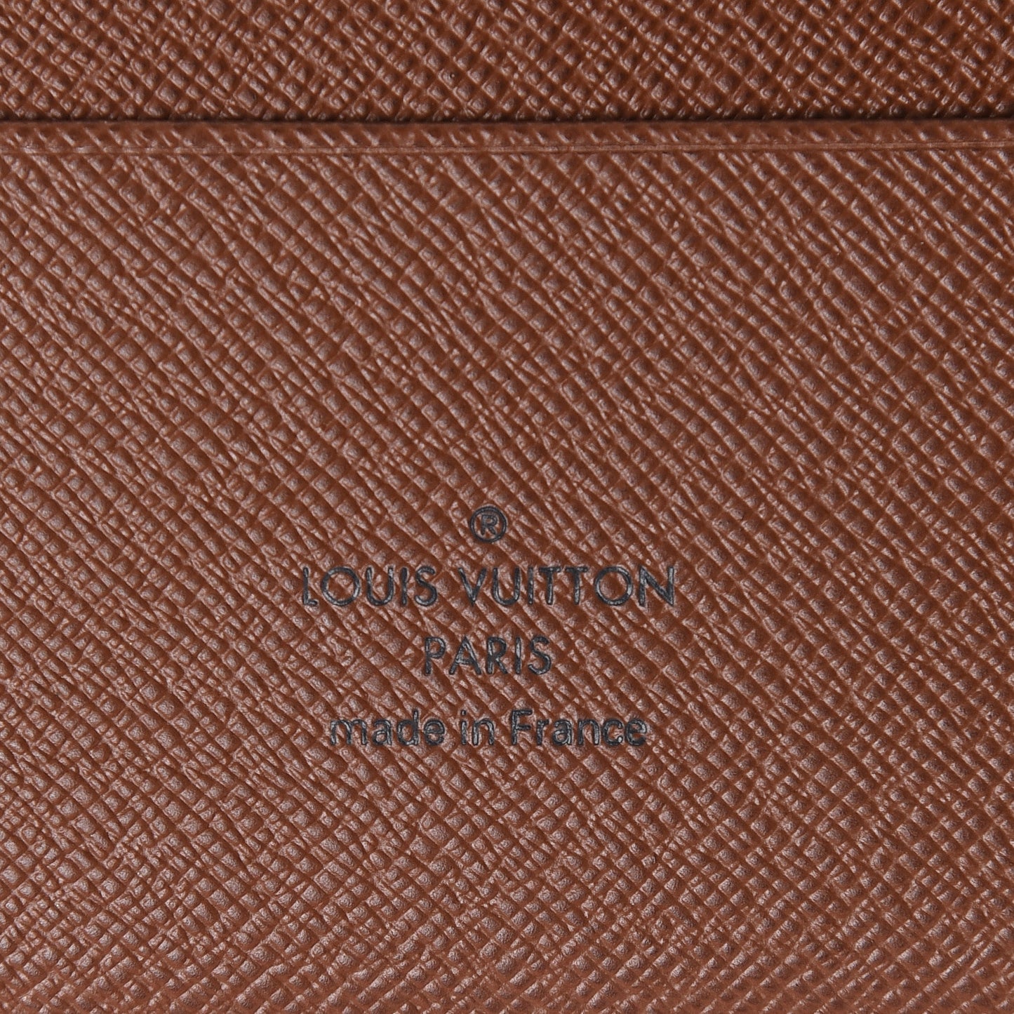 Monogram Large Ring Agenda Cover