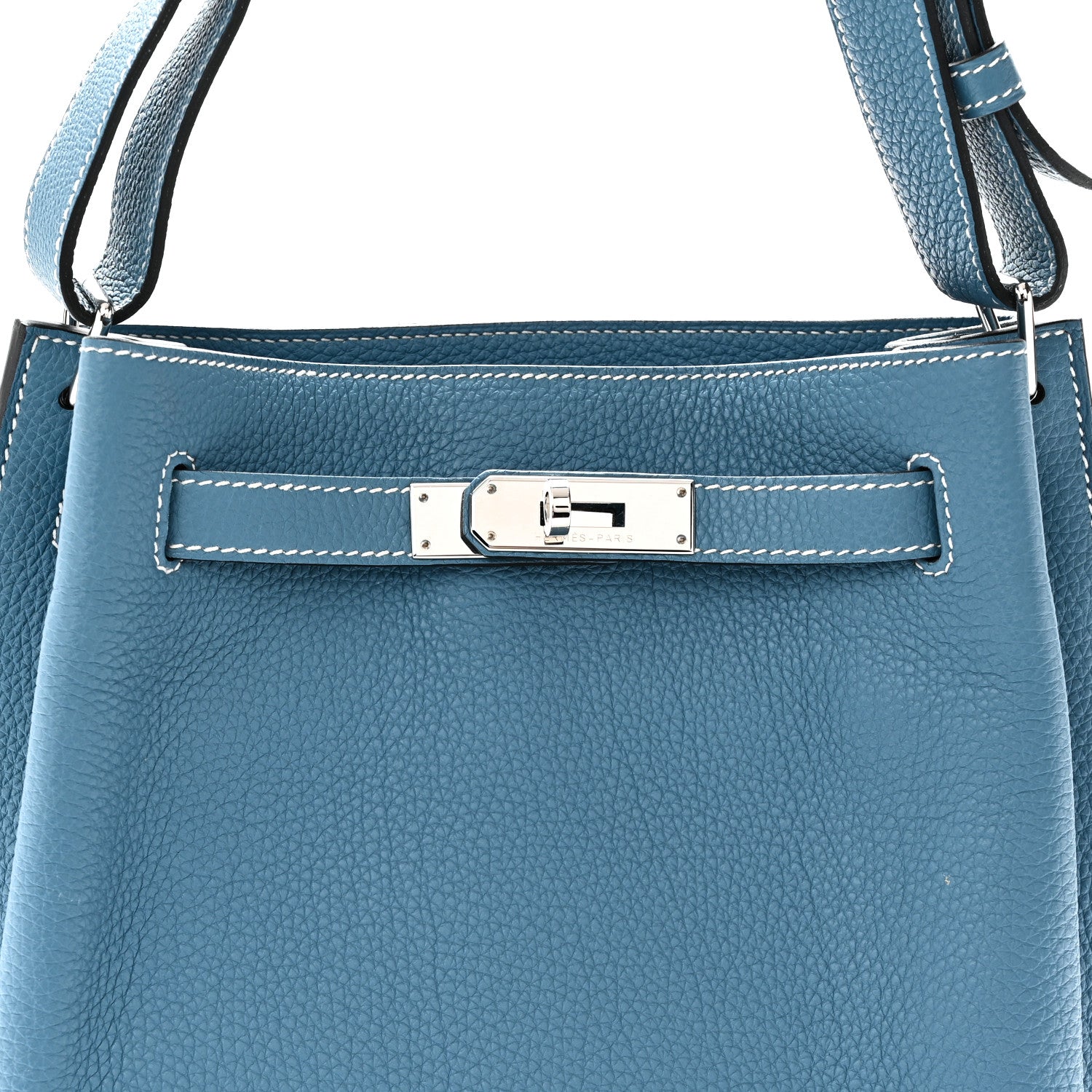 Hermes Togo So Kelly 26 Blue Jean 8 of 10
