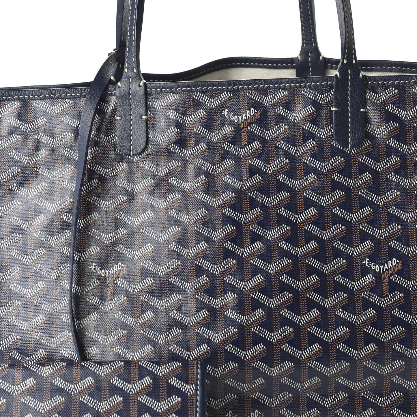 Goyardine Saint Louis PM Navy