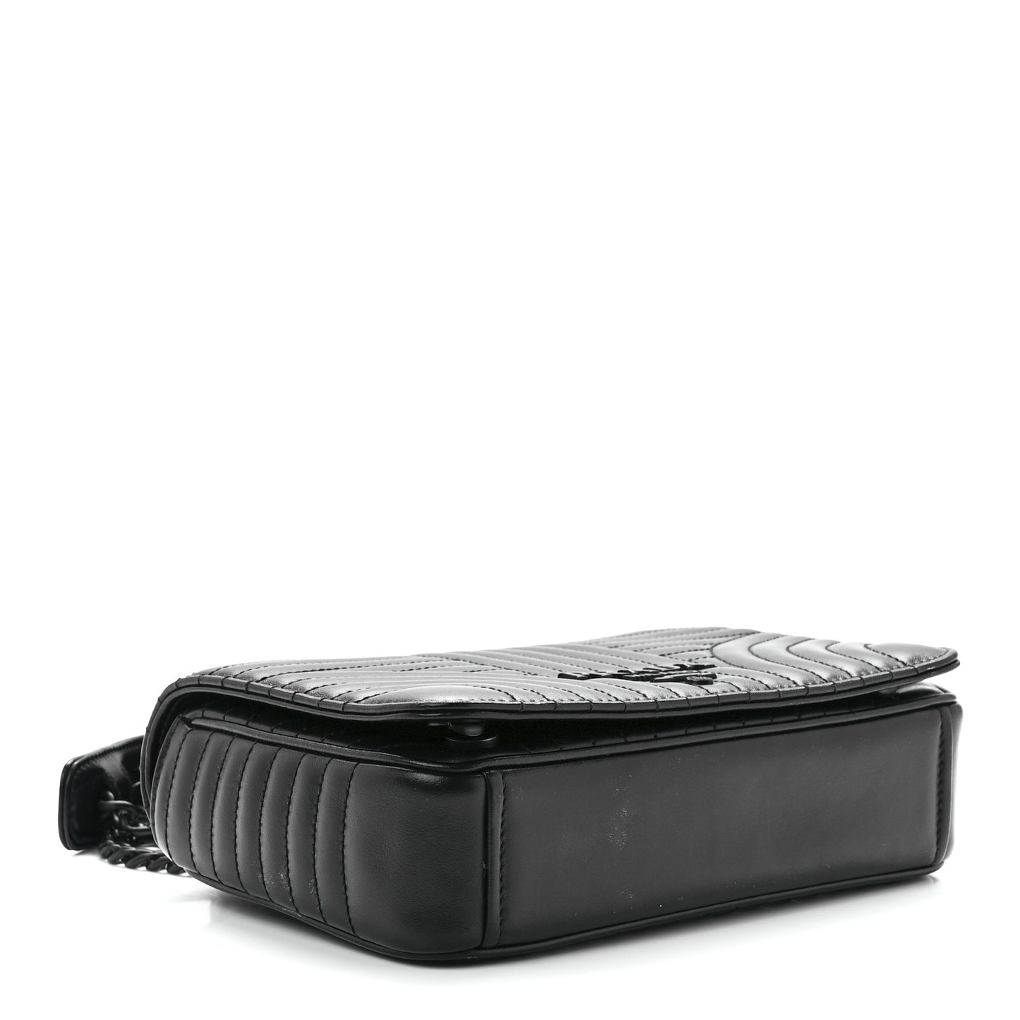 Nappa Impunture Small Diagramme Crossbody Bag Black