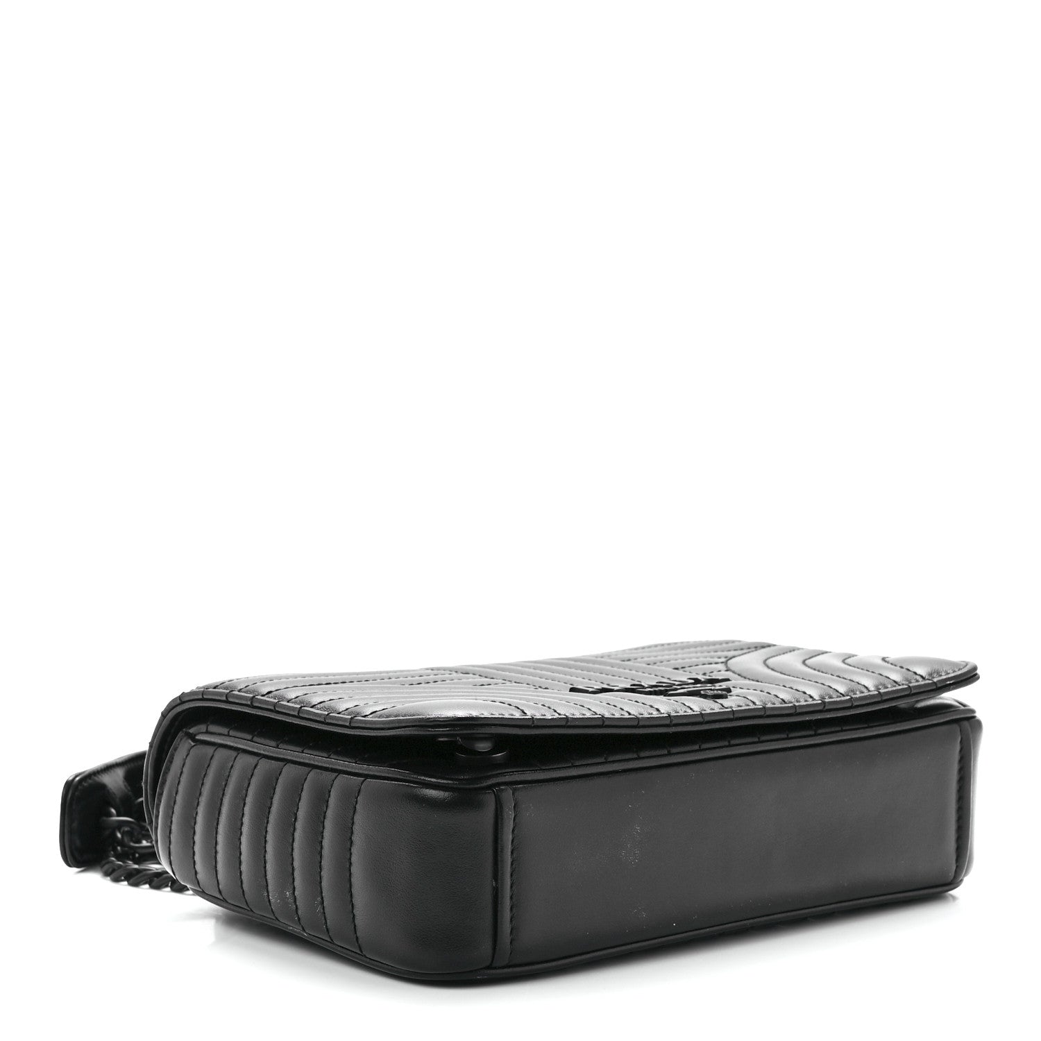 Prada Nappa Impunture Small Diagramme Crossbody Bag Black 4 of 12