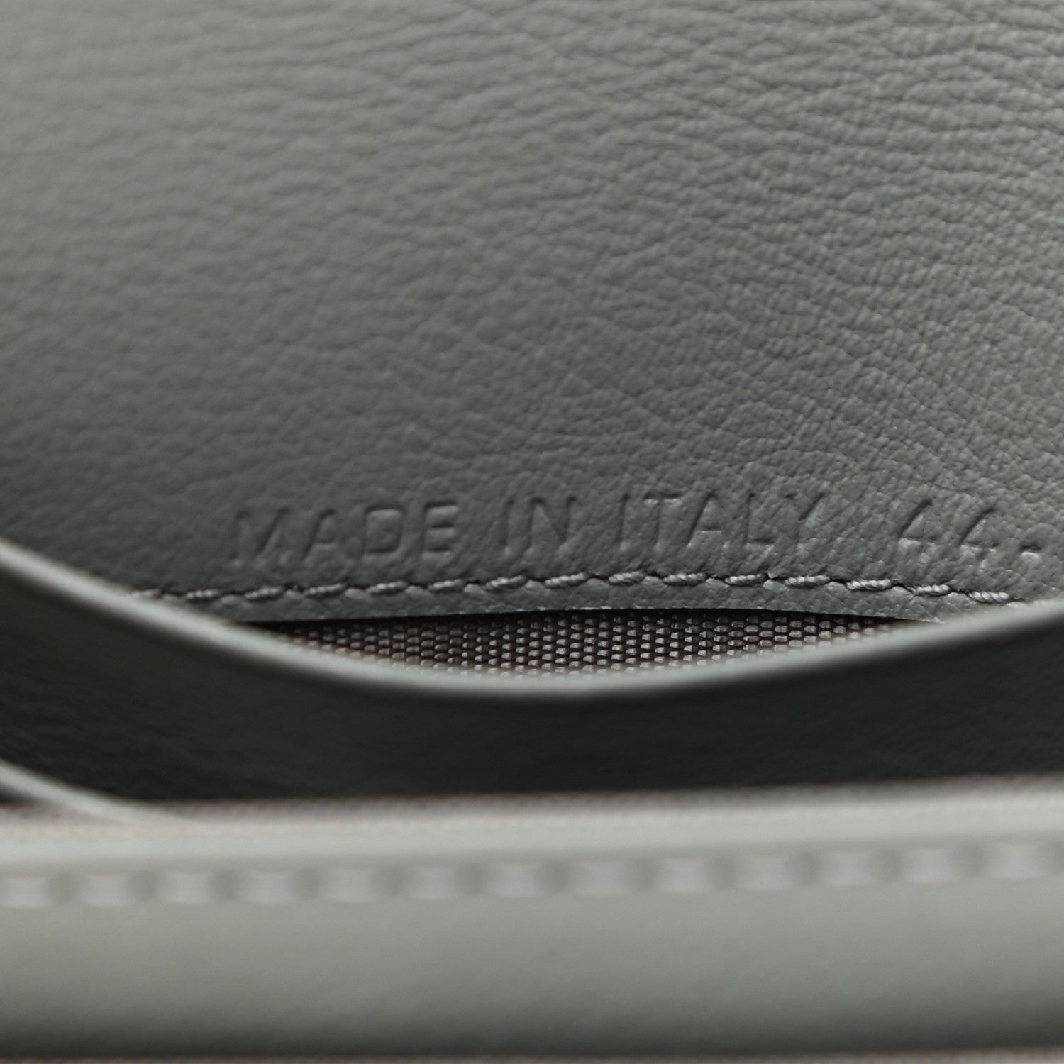 Christian Dior Oblique Saddle Card Holder Gray 7 of 10