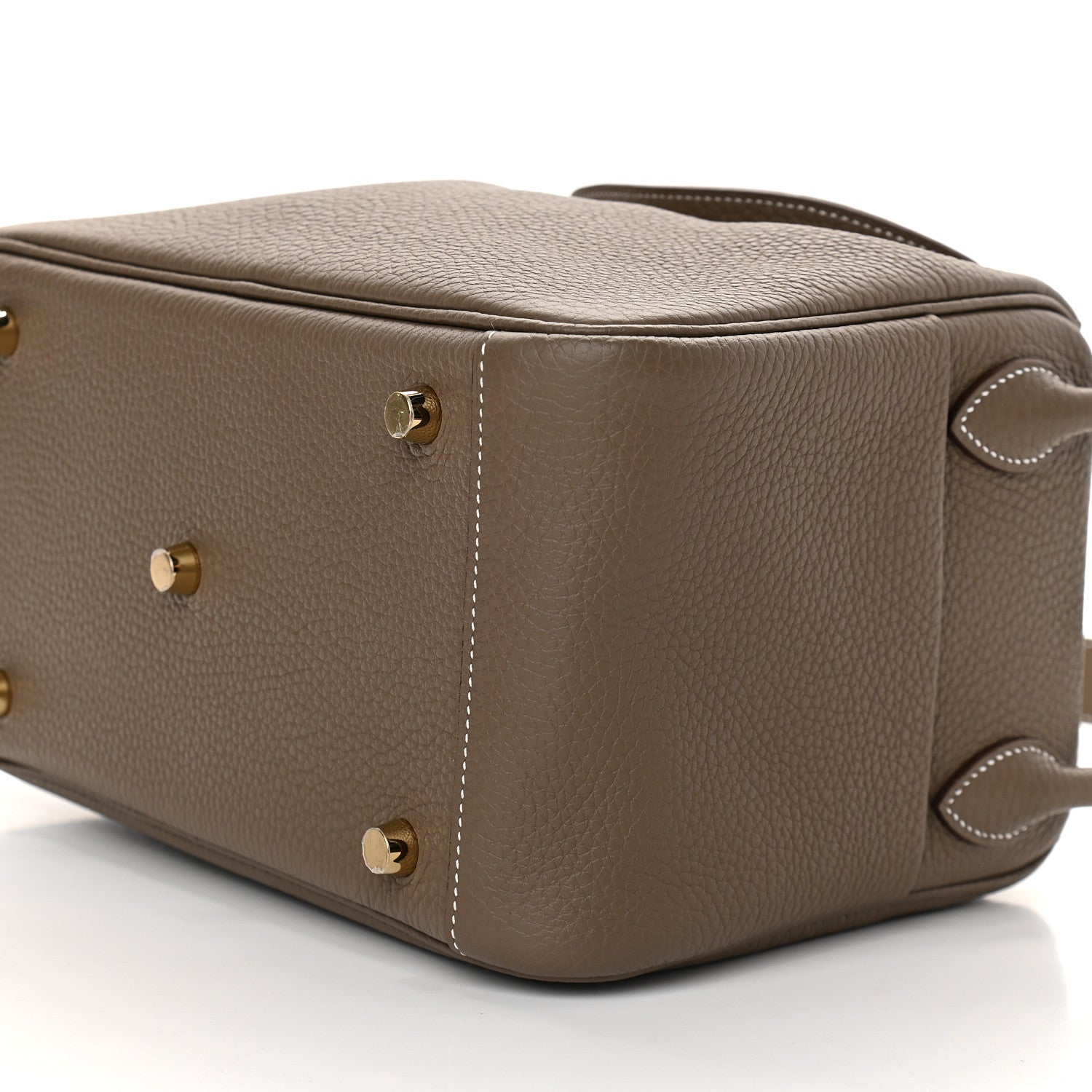 Hermes Taurillon Clemence Lindy 26 Etoupe 9 of 9