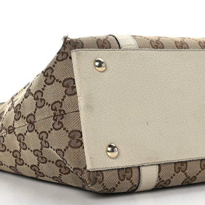 Gucci Monogram Medium Abbey Tote Off White 8 of 13