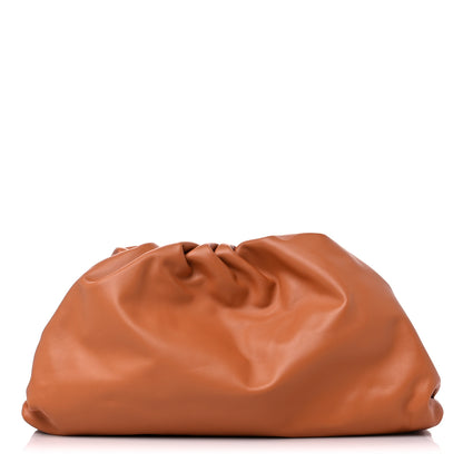Bottega Veneta Smooth Butter Calf The Pouch Oversized Clutch Clay 1 of 8