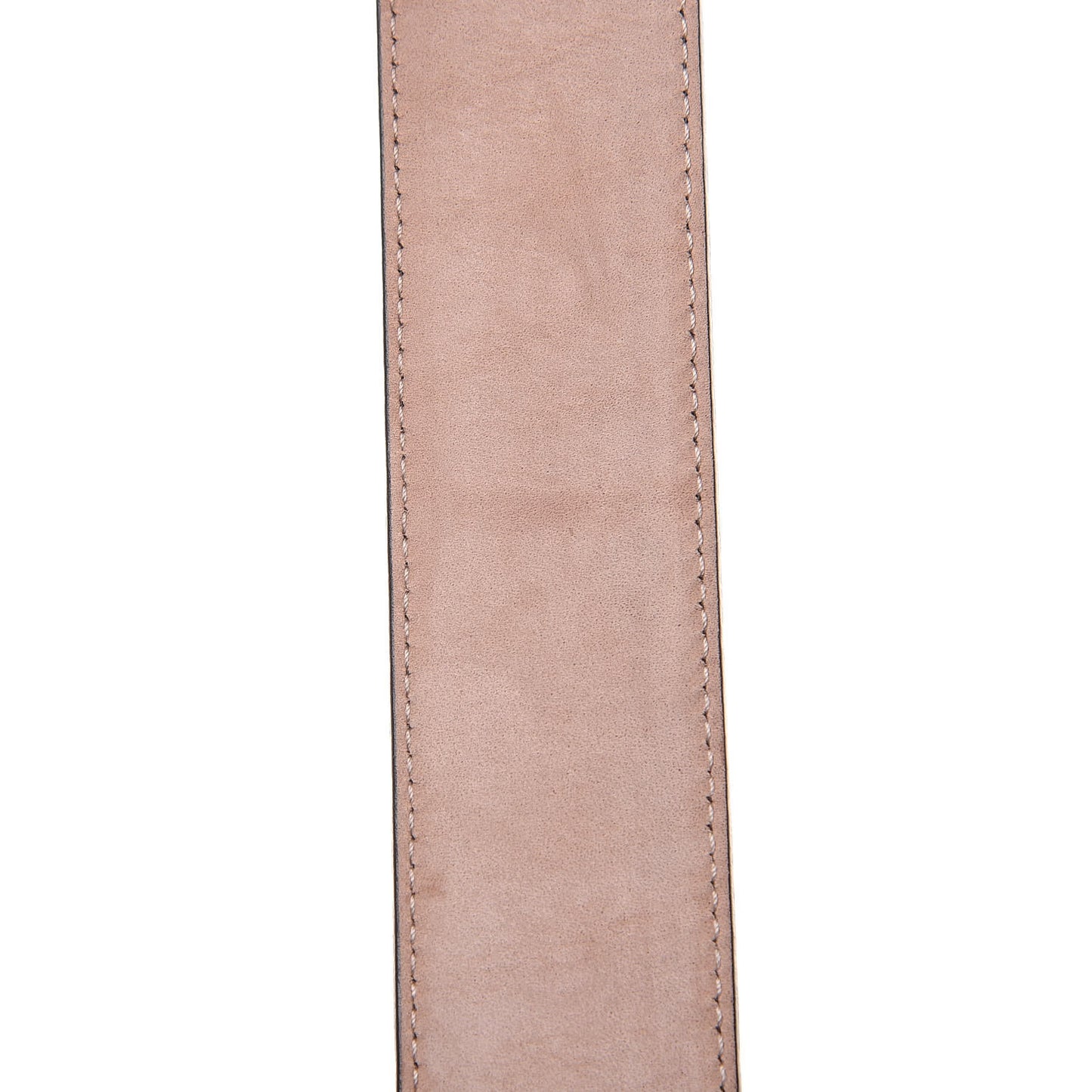 Soft Guccissima Margaux Calfskin Nickel Interlocking G 37mm Belt 95 38 Chocolate