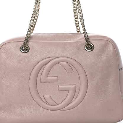 Gucci Cellarius Calfskin Medium Soho Bowler Dark Cipria 10 of 10
