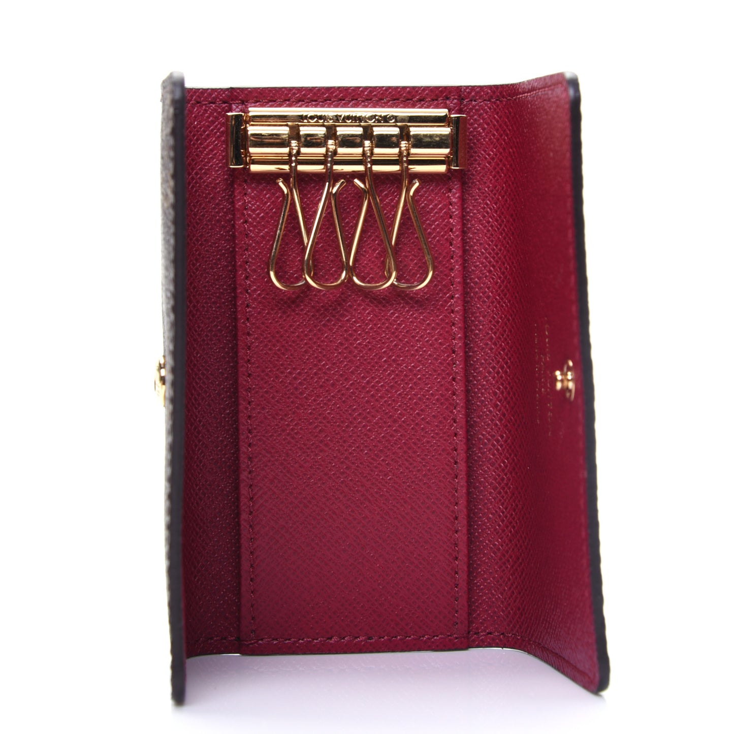 Monogram 4 Key Multicles Holder Fuchsia