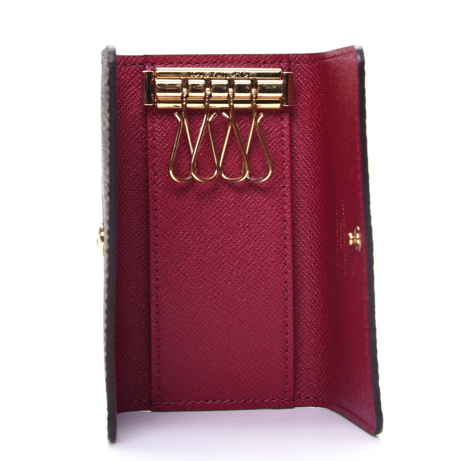 Louis Vuitton Monogram 4 Key Multicles Holder Fuchsia 5 of 9