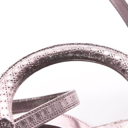 Christian Dior Metallic Patent Micro-Cannage Medium Lady Dior Pink 17 of 17