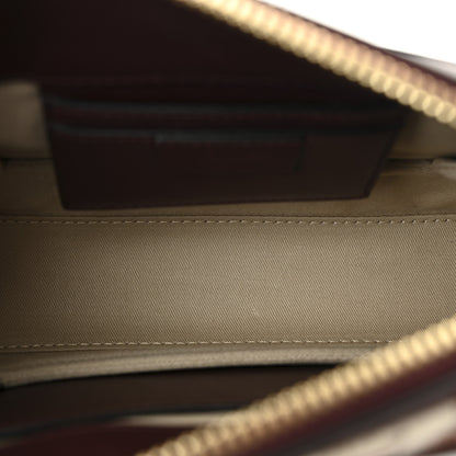 Chloe Calfskin Velvet Small Roy Bag Bordeaux 5 of 9