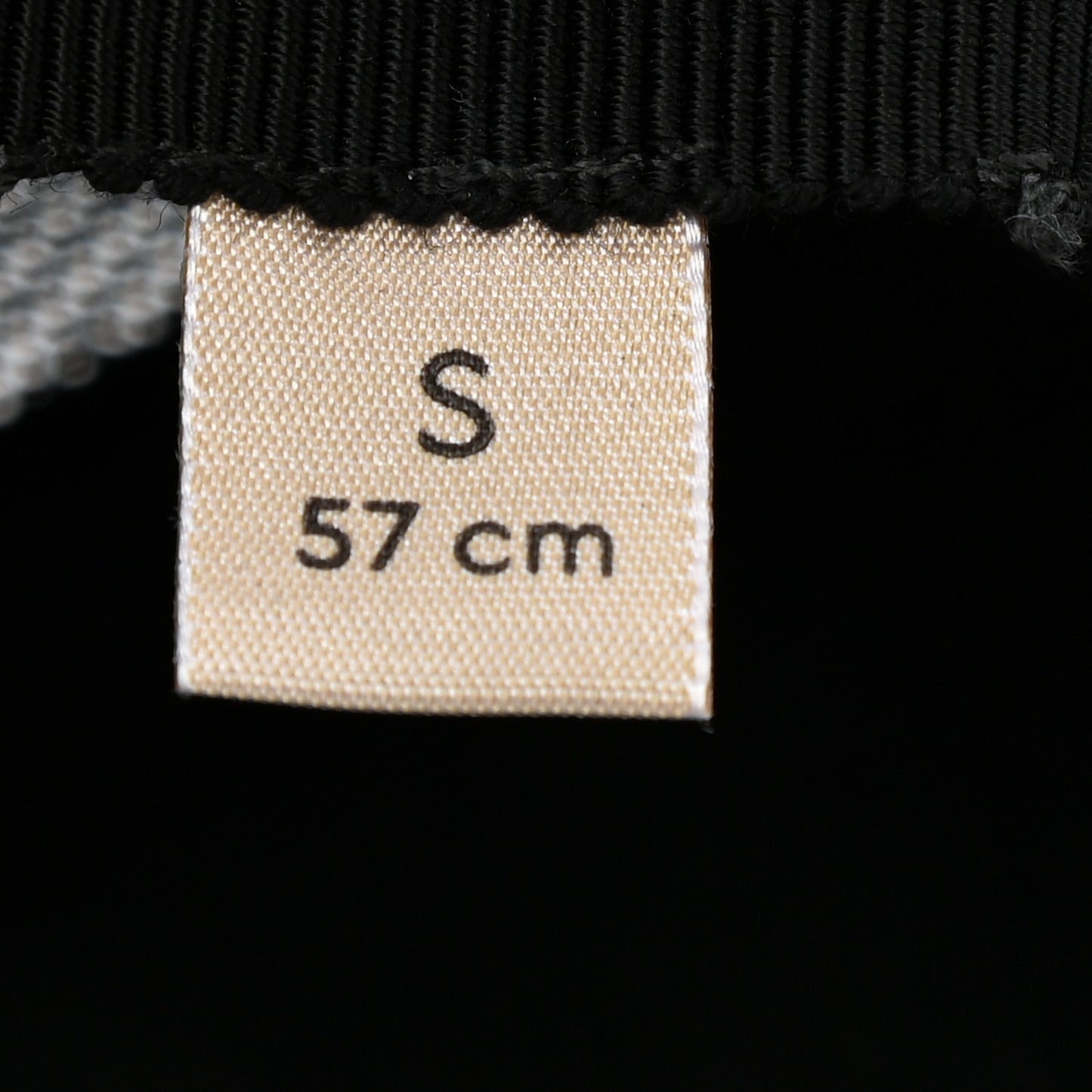 Nylon Monogram Baseball Hat S Black