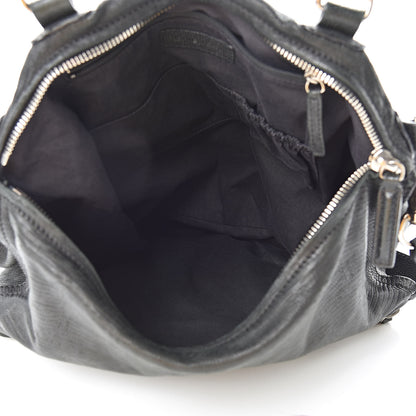 Givenchy Calfskin Lizard Embossed Large Pandora Black 5 of 13