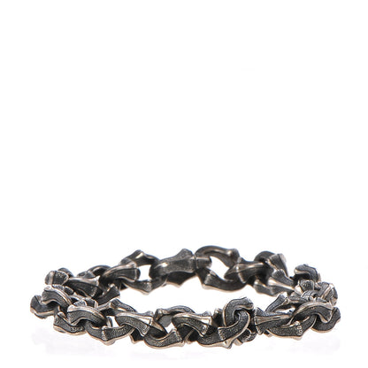 David Yurman Sterling Silver Armory Small Link Bracelet 1 of 5
