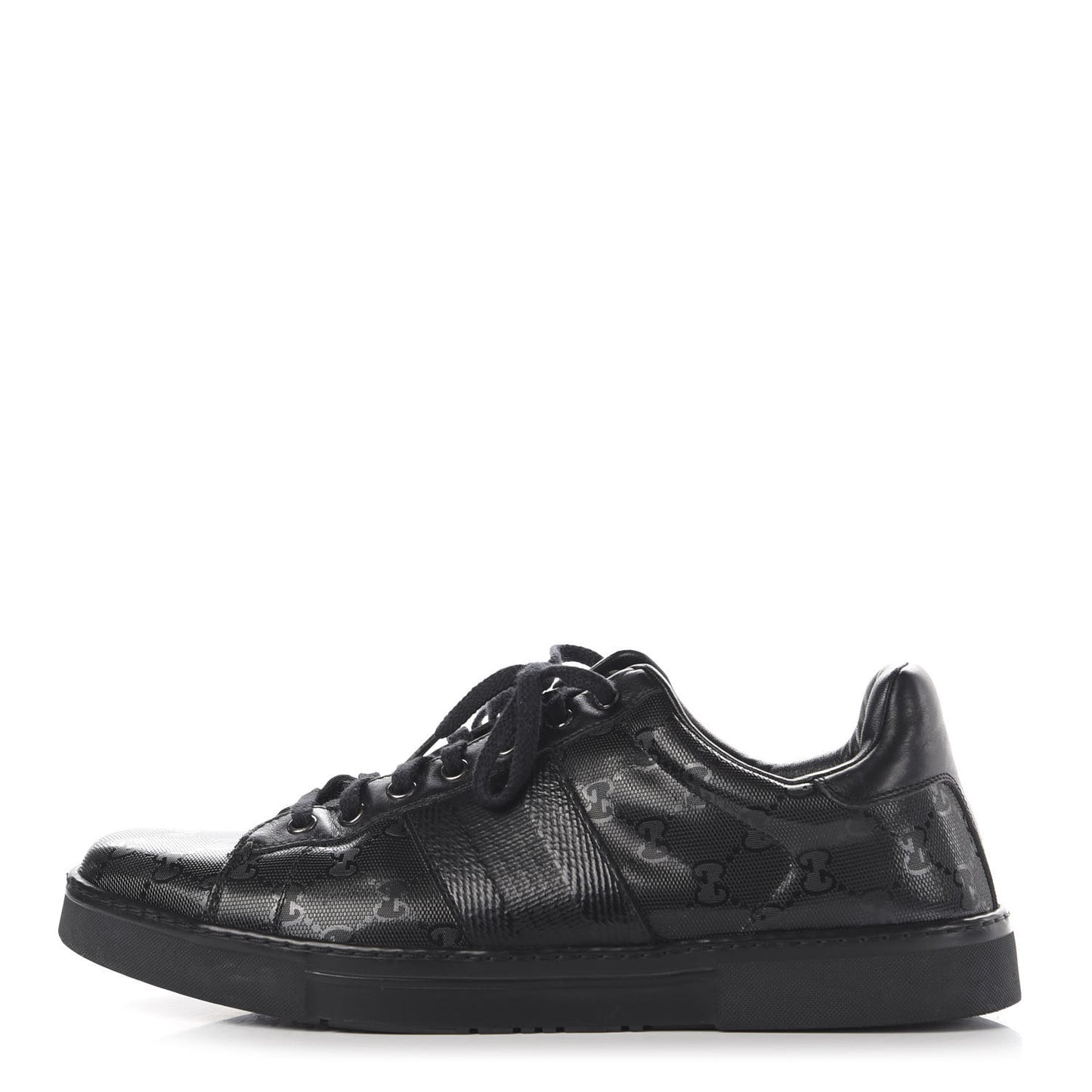 Imprime Monogram Mens Sneakers 9.5 Black