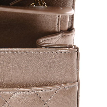 Chanel Metallic Calfskin Quilted 2.55 Reissue 226 Flap Dark Gold 15 of 17