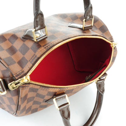 Louis Vuitton Damier Ebene Speedy Bandouliere 25 6 of 8
